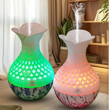 BloomAura LED Aroma Humidifier