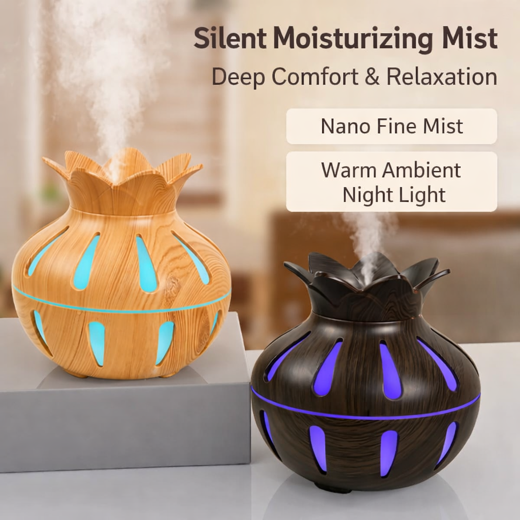 LotusGlow Aroma Humidifier